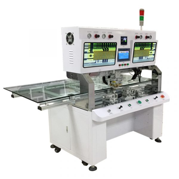 single head led lcd tv repair machine cog fog fpc IC flex cable acf tab cof  bonding machine - Image 3