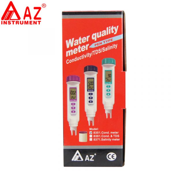 AZ8351 Handheld Pen Conductivity Meter Tester With China Handheld Conductivity Tester Meter - Image 5