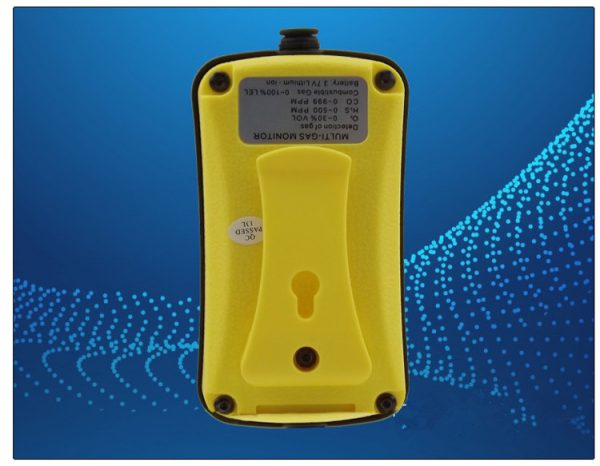 AS8900 Multi Gas Monitor Handheld Gas Detector Oxygen O2 Hydrothion H2S Carbon Monoxide CO Combustible Gas 4 in 1 - Image 2