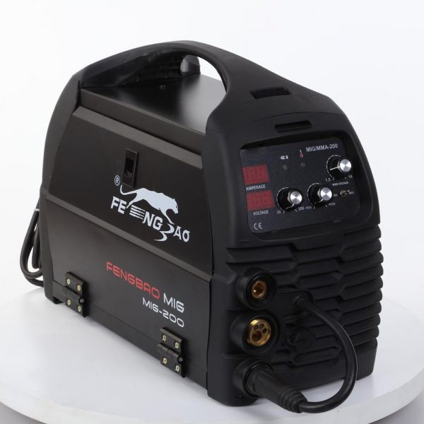 DECAPOWER TRIX 200 AMP portable 220v gas/no-gas MIG Welder price with torch - Image 2