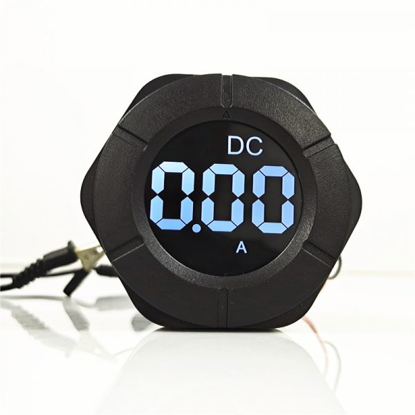 Peacefair PZEM-019A 5V 12V 10A Round LCD Display Ammeter Digital DC Volt Amp meter DC Panel Meter - Image 4