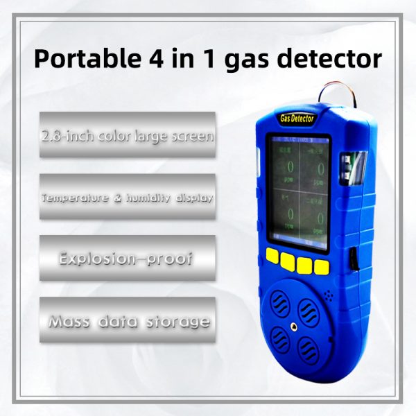 Portable Multi gas CO2 O2 analyzer biogas detector with data logger - Image 4