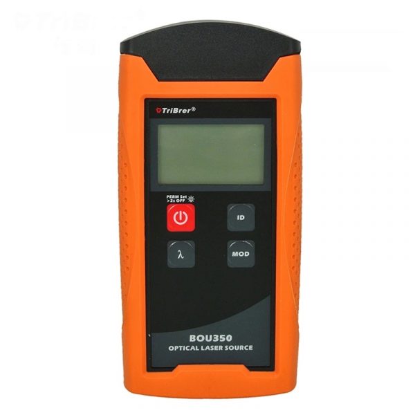 Handheld BOU350 Optical Light Source 1310/1550nm OPM FTTH Optic Laser power meter and 10MW Fiber Optic Visual Fault Locator - Image 5