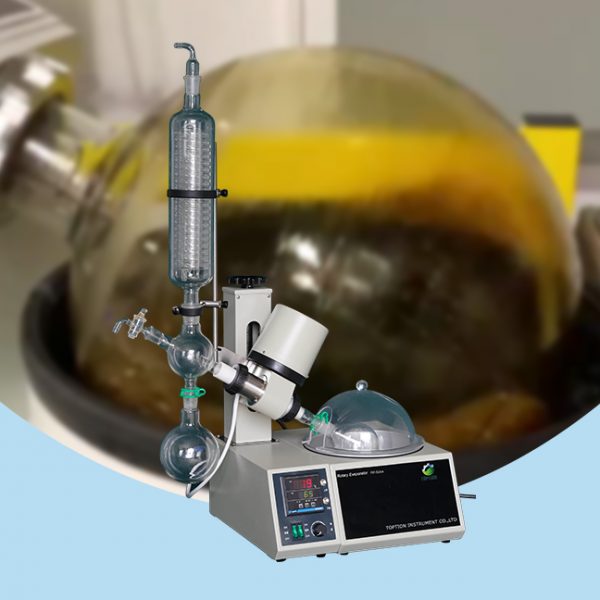 laboratory vacuum rotary evaporator rotovap essential oil distillation cbd  with optional chiller and pump - Image 5