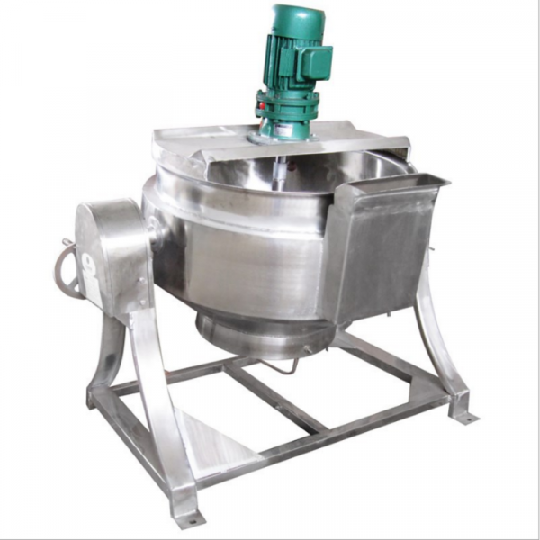 Industrial big oil jacketed cooking pot peanut vegetable steam large cooking equipment - Image 5