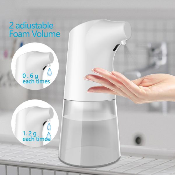 baseus intelligent automatic liquid soap dispenser induction foaming hand washing device for kitchen bathroom (without liquid) - Image 2
