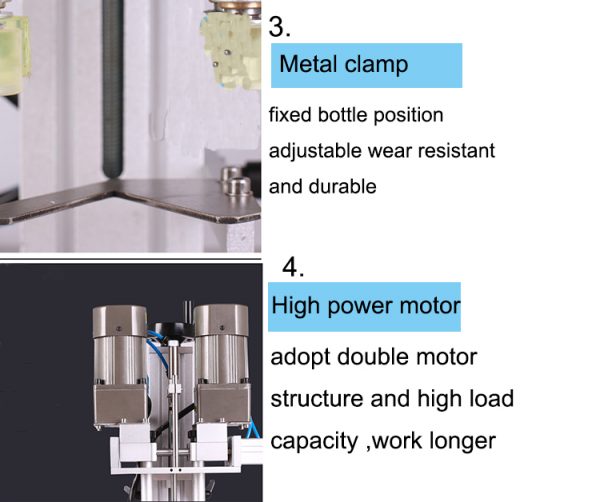 Quality assurance semi-auto capping machine for can semi-auto bottle capping machine semi automatic rinsing filling and capping - Image 4
