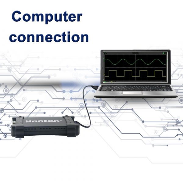 6022BE Laptop PC USB Digital Storage Oscilloscope 2 Channels 20Mhz 48MSa/s Handheld Portable USB Oscilloscopes - Image 6