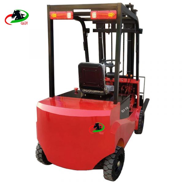 All-electric forklift truck 1T 2t 3t small three-fulcrum full automatic stacking high hydraulic battery forklift truck - Image 5