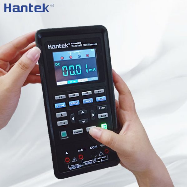 Hantek 2C42 Oscilloscope Digital Multimeter Tester Oscilloscope Waveform Generator 3 in 1 Portable USB 2 Channel 40mhz 70mh - Image 6