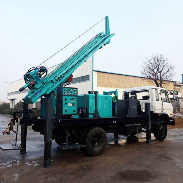 Full hydraulic 2021 HFJ350KT diesel 350m water well drilling rigs Truck Mounted well drilling machine - Image 6