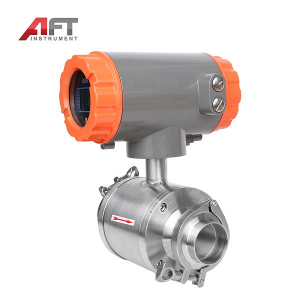 grape juice beer electromagnetic clamp-on flow meter for liquids - Image 3