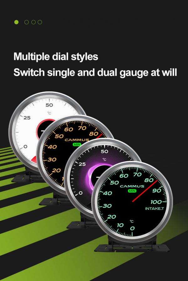 LCD Display Hydraulic Oil Tank Level Gauge For Water Temp Blower Turbo Oil Gasoline Meter For bmw 6Wb F30 M3 - Image 4
