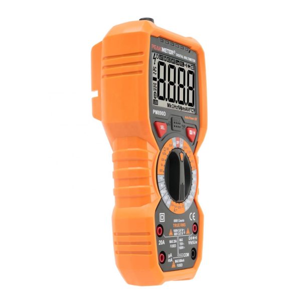 high quality AC DC current 20A portable digital multimeter PM890D with true RMS - Image 2