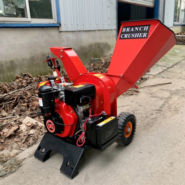 Tree branch cutter crusher machine wood chipper tree branches crusher - Image 5