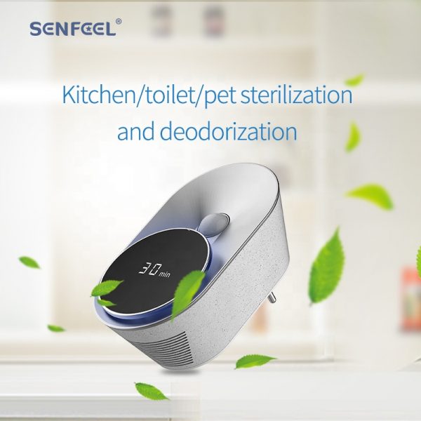 Portable Negative Ion Human Sensor Air Purifier Cleaner Home Office Kitchen Bathroom - Image 4