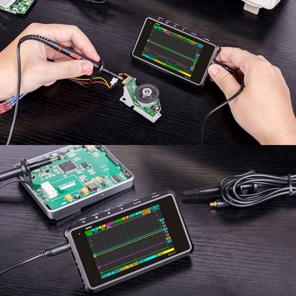 DSO203 upgrade DS213 4 Channel 100MS/s MINI Nano DSO213  Professional Portable Digital Oscilloscope Digital DSO 213 - Image 4