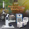 Rotovapped rotavapor with heating bath and bump trap