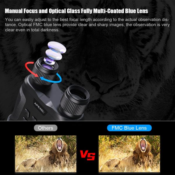 Powerful Fully Multi-Coated Optics Digital Night Vision Binoculars Widely Applications Night Vision For Military - Image 3