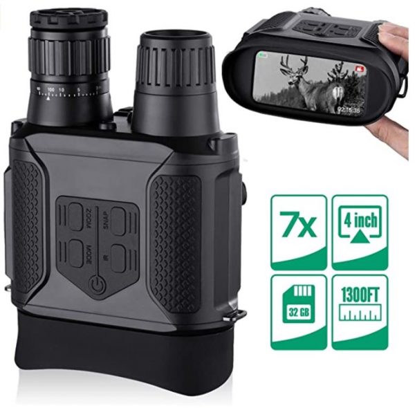 Factory Price Fast Shipping Outdoor Waterproof 300Meters Rang Digital Night Vision Binoculars Infrared Video Scope - Image 2