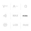 HABOTEST HT200A Clamp Meter Digital Amperometric Clamp Auto Range Voltage Meter Voltmeter Ammeter Transistor Tester 600V 200A