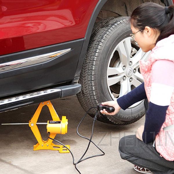 12V Electric Wrench Tool Jack Car Device Electric Hydraulic Jack Car Service Tools - Image 5