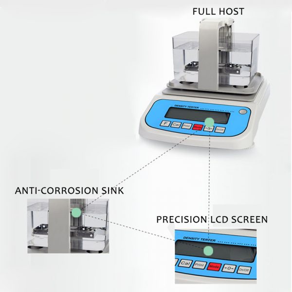 High Quality Calibrated Digital Density Meter,Solids Testing Machine - Image 2