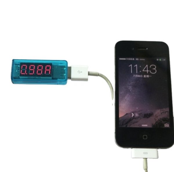 Lonten 10PC S mini USB Voltage Current tester USB Voltmeter Ammeter Phone tablet charging detector volt ampere meter - Image 5
