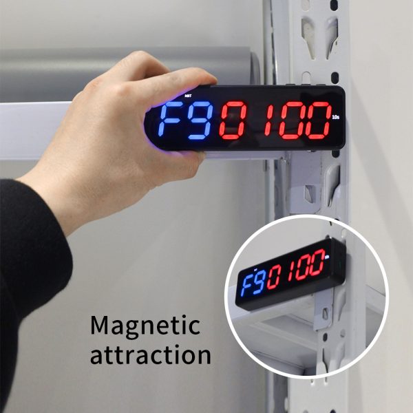 Ganxin Q20 ABS Material Mini Mobile Wireless Countdown Timer Fitness Interval Timer Magnetic Timer - Image 4