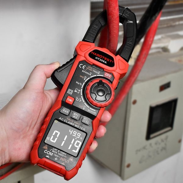 1000A  Digital AC  Clamp Meter Habotest HT208A with 100mF Capacitance 60Mohs - Image 5