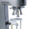 ZONESUN ZS-XG50D Semi Automatic Wine Plastic Bottles Ropp Aluminum Caps Crimper Pilfer Proof Capping Machine