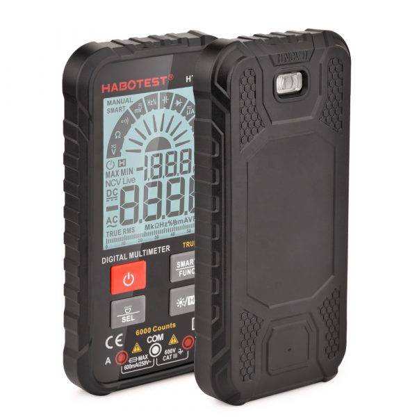 Latest 6000 Counts T-RMS Digital Multimeter  with Smart Technology  Automatically Identify  AC DC Voltage  NCV Resisted Ohm Hz - Image 2