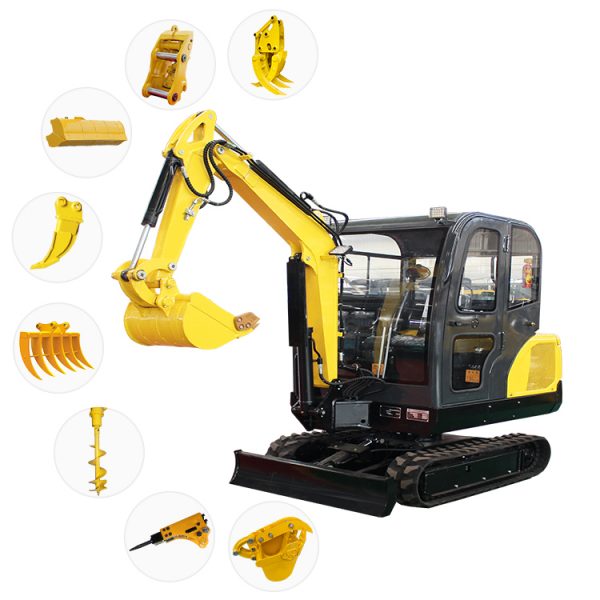 2 ton construction equipment excavator - Image 2