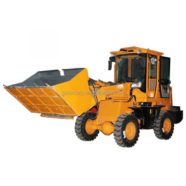 Zl08 Wheel Loader Unique Cylinder Long Power Engine Pump Parts Price Mini Max Red Front Loader Tractor Backhoe Loader Road Tyre - Image 6