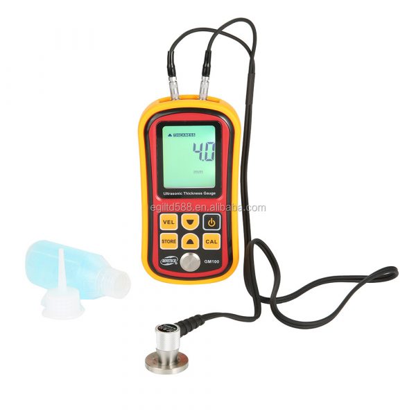 Benetech GM100 Ultrasonic Thickness Gauge Digital LCD Metal Thickness Gauge Sound Velocimeter 1.2-225mm(Steel)0.1mm Resolution - Image 3