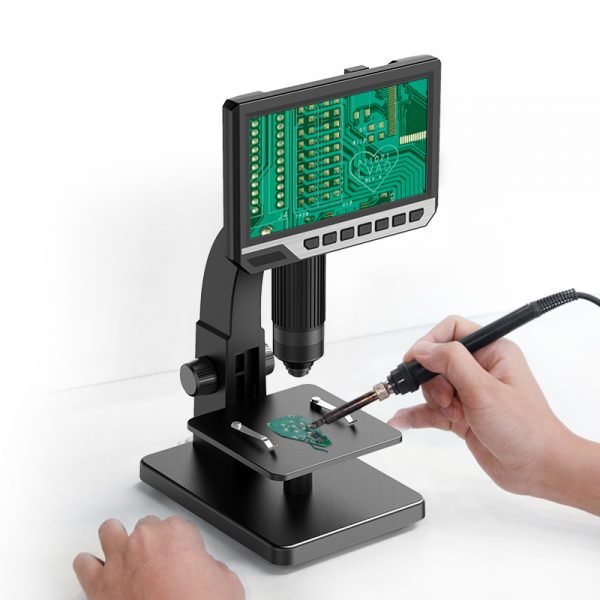 Inskam315 LCD digital electronic microscope 7 inch microscope - Image 6