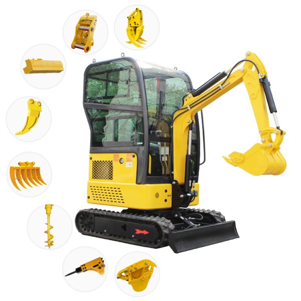 Walking Epa Engine Import Mini Heavy Equipment Excavator - Image 3