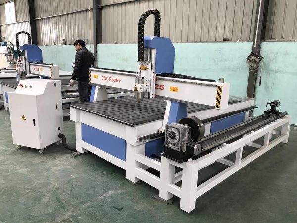 Furniture China NC-studio Controller CNC Wood Router 1325 With Rotary axis For Wood MDF Acrylic PCB - Image 4