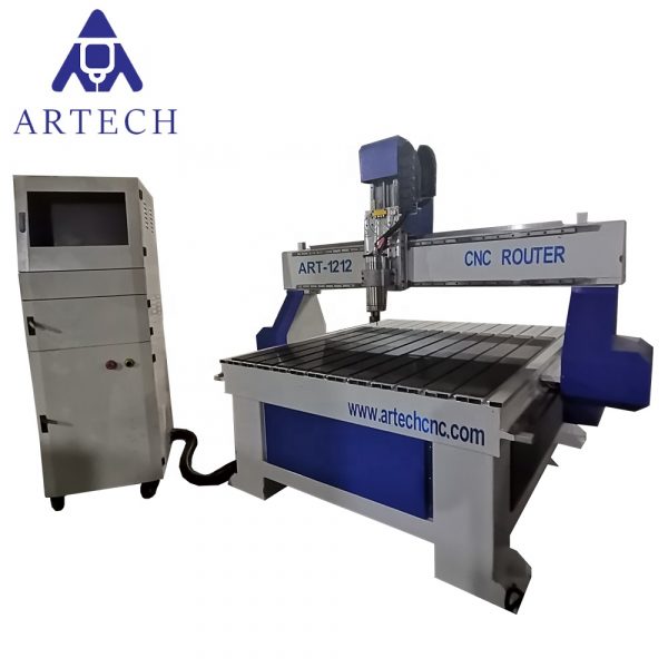 High quality 1212 wood cnc router carving machine for pvc acrylic aluminum price - Image 2