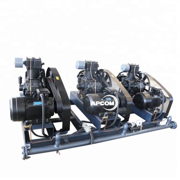 APCOM High pressure 30bar piston aircompressor 20bar 40bar air compressor for laser cutting machine - Image 2