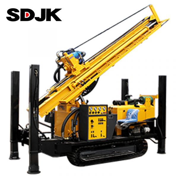 JK-DR400 Portable Steel Crawler Mounted Pneumatically Water Well Drilling Rig - Image 5