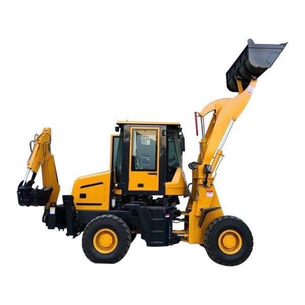 mini backhoe loader small baggerlader machine for sale - Image 6