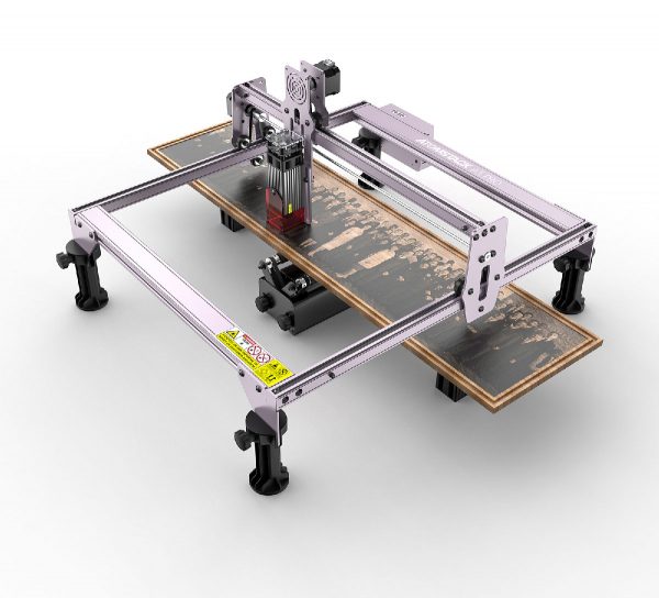 ATOMSTACK A5 PRO 40W Laser Engraving Machine Lazer Engraver Printer with Y-axis Rotary Roller For Cans Eggs Cylinders Bottle Cup - Image 2