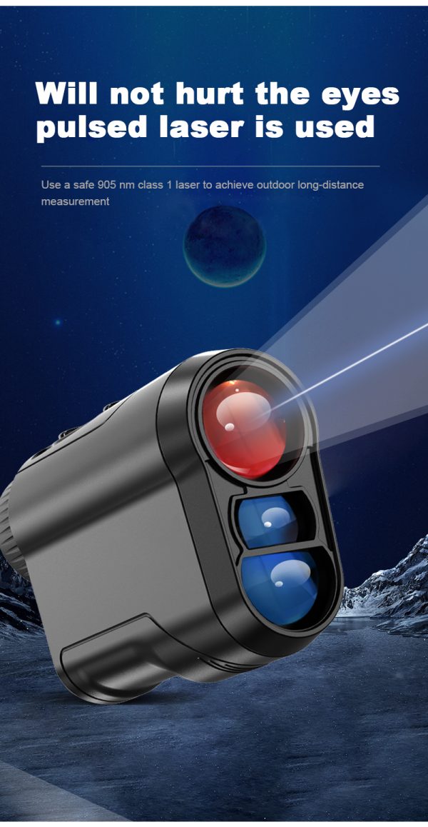 Range finder OEM 800m Custom Hunting Archery Telescope Pin Seeker Distance Meter Scope Jolt with Slope Golf Laser Rangefinder - Image 2