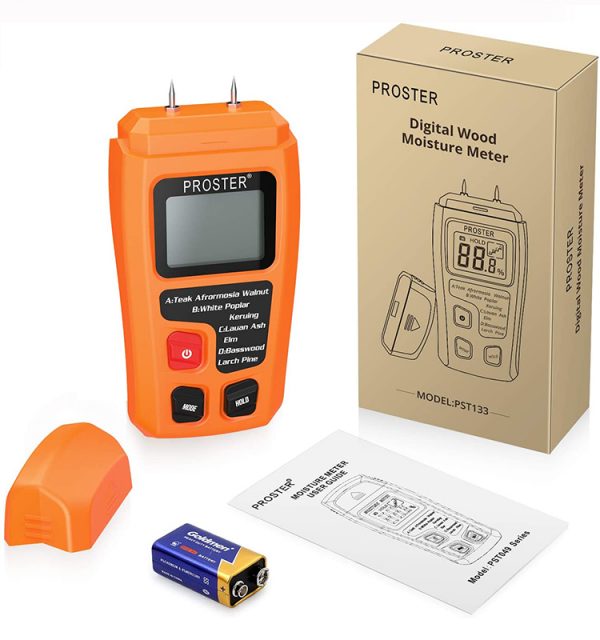 Durable Large HD LCD with Data Hold function Moisture Tester Detector Moisture Meter Testing  for Wood Firewood Logs Card - Image 5