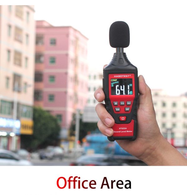 Habotest HT622A Digital Sound Level Meter 30-130dbA  with Datahold - Image 2