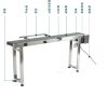tij cij continuous thermal handheld logo date qr code food printing online inkjet printer face mask making machine pvc conveyor