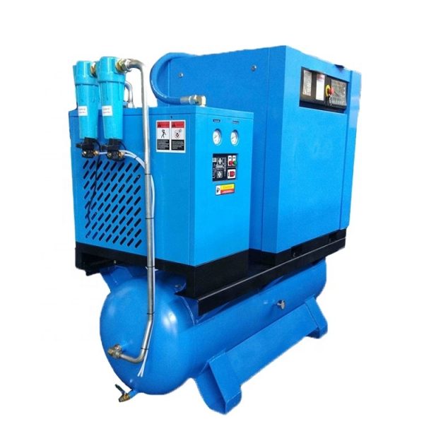 APCOM 15Hp 120Gal Rotary AirCompressors  All In One 500 Litter Dryer Mounted Screw Air Compressor - Image 6