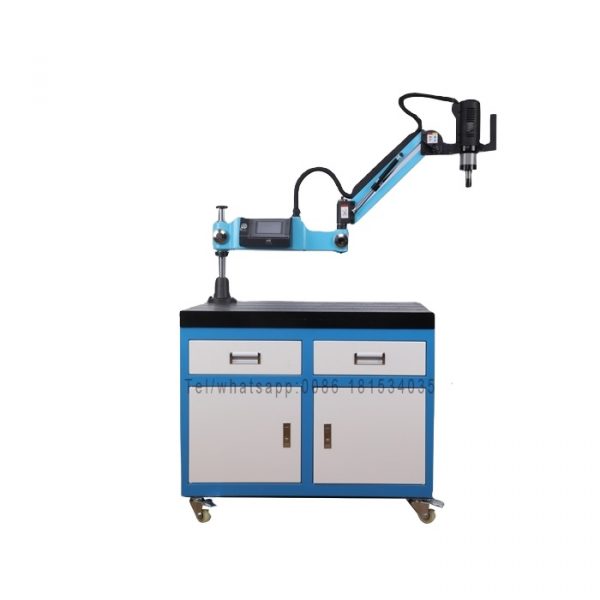 M6-M24 Touch screen vertical section arm tapping machine with CE certification