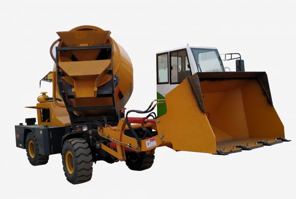 self loading  mini concrete mixer trucks  portable concrete mixer cheap price for sale - Image 2